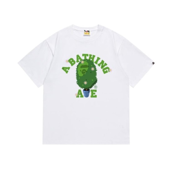 White BAPE "Topiary Ape" T-Shirt
